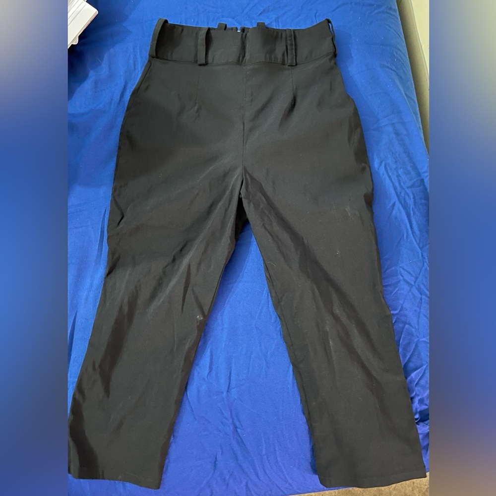 Deadly Dames by Micheline Pitt black Capri size M pin up Capri